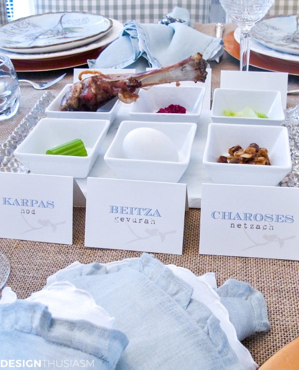 Spring Plates: A Nature Inspired Rustic Table Setting