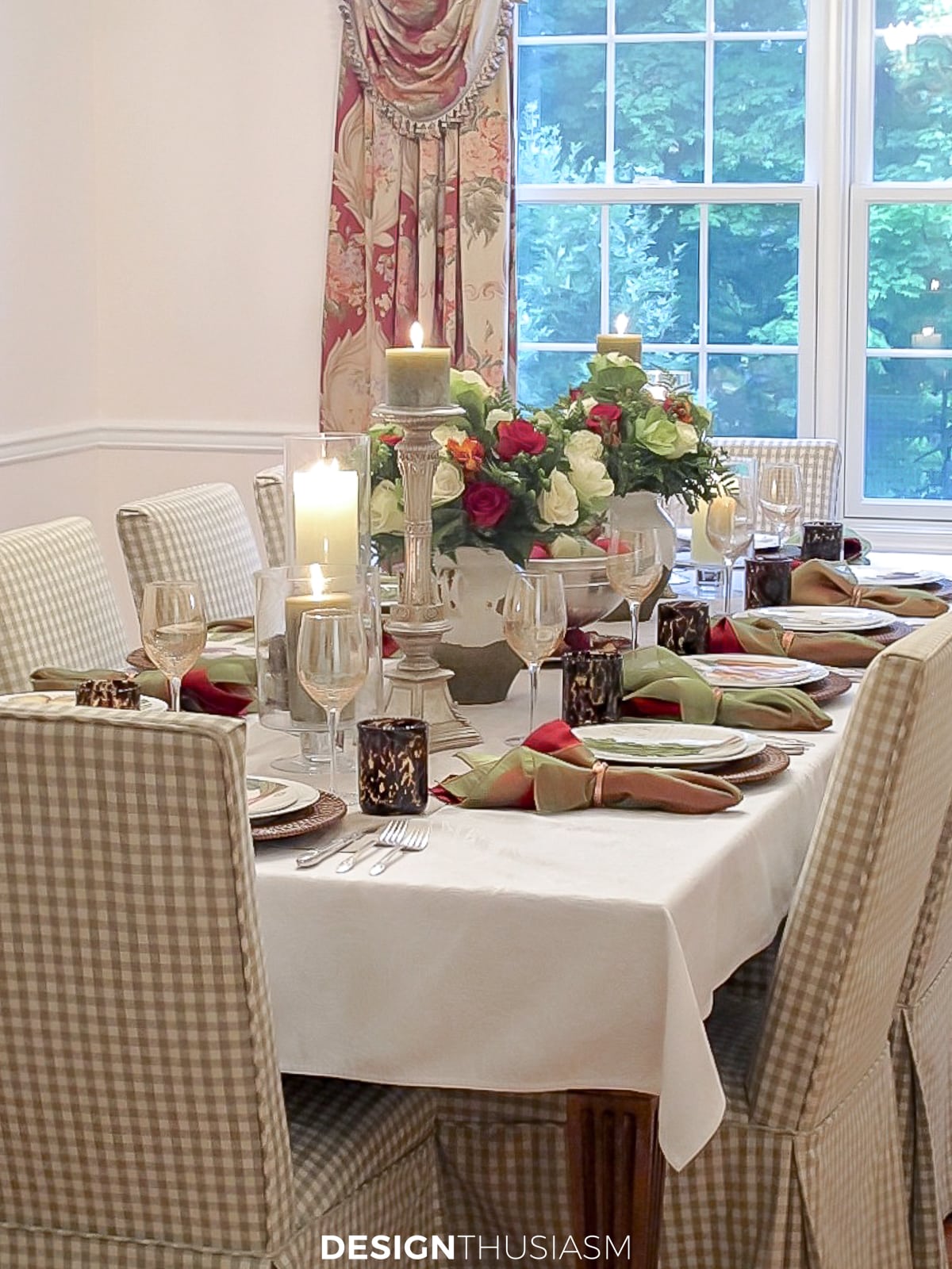 early fall harvest table