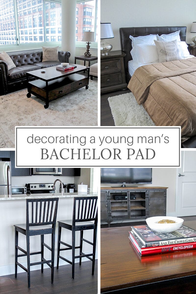 Image showcasing Bachelor Pad Ideas: Decorating a Young Man's Apartment on a Budget