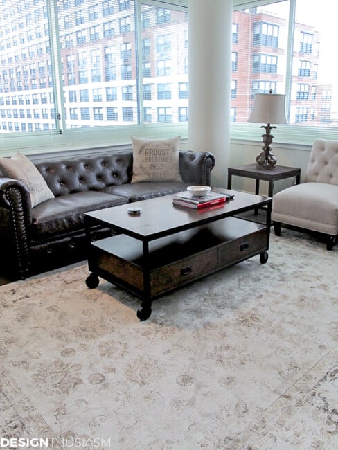 Bachelor Pad Ideas: Styling a Young Man's Apartment on a Budget - Decorating A Small High-Rise Bachelor Pad