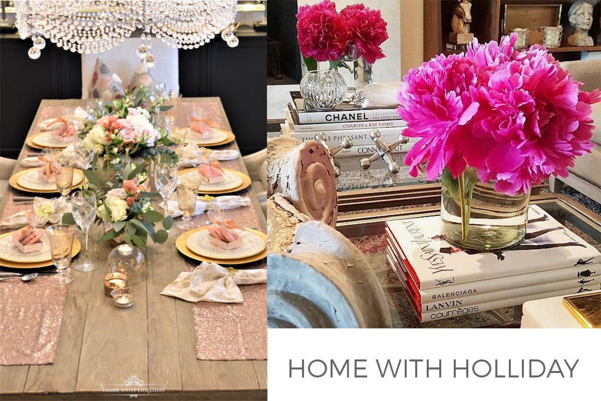 Home with Holliday feature