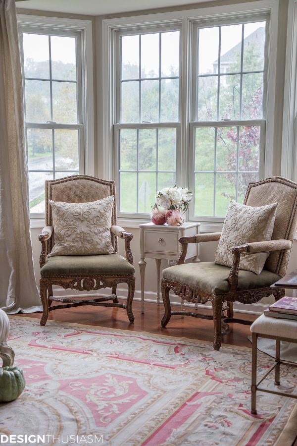 View of Modernizing My French Style Living Room with 4 Simple Updates