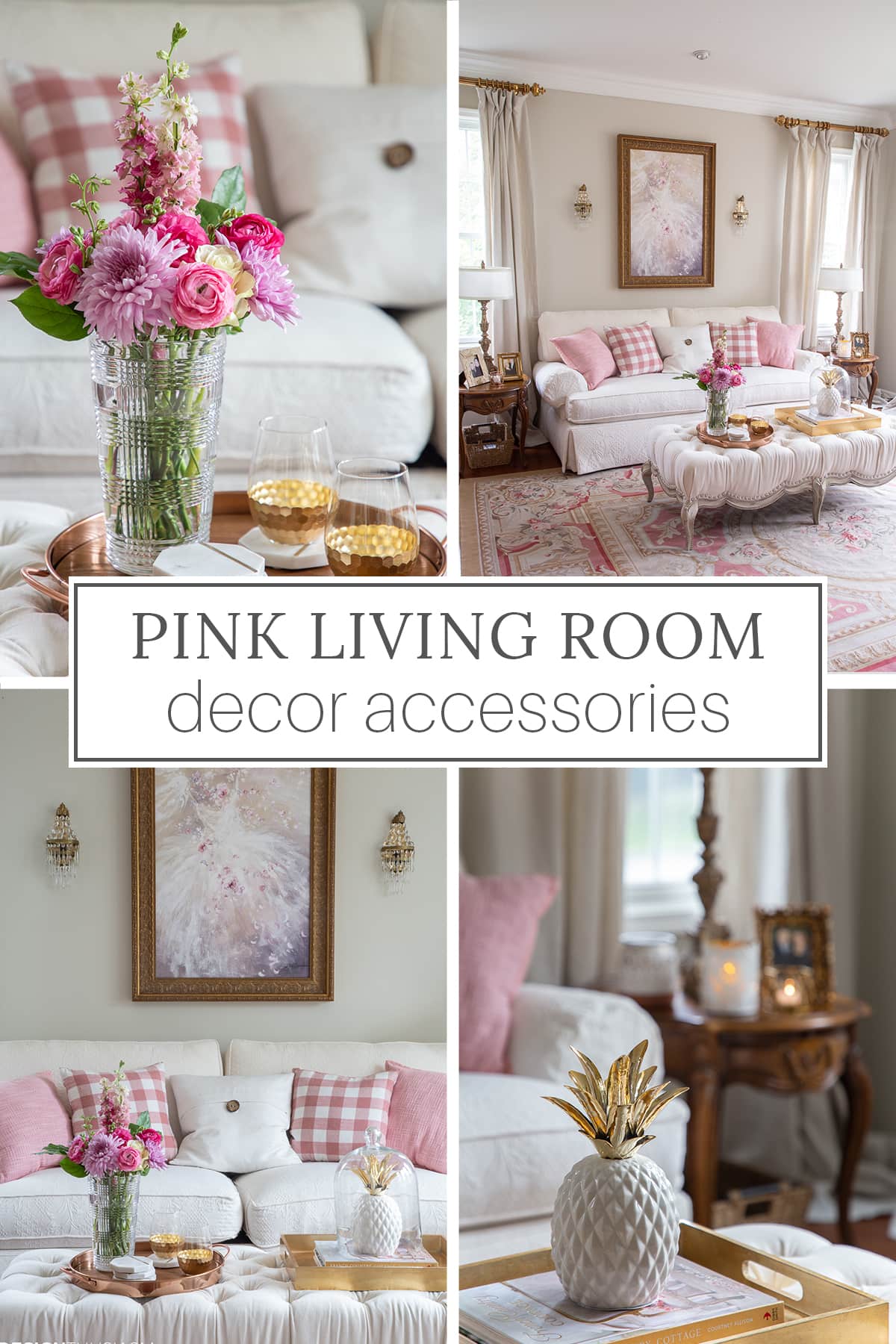 Blush Pink Living Room Decor: How to Try Out a New Decor Style