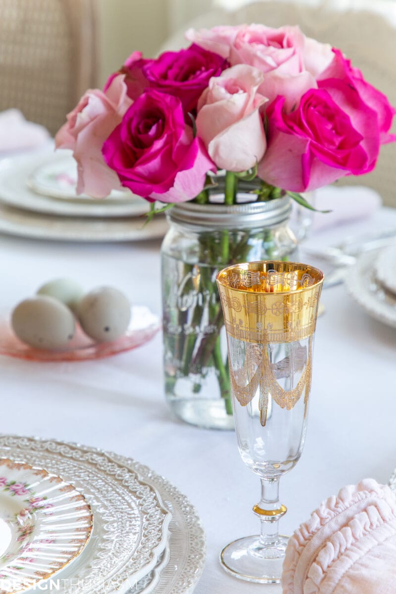 Easter Ideas: Using Blush Pink in Your Easter Table Decor
