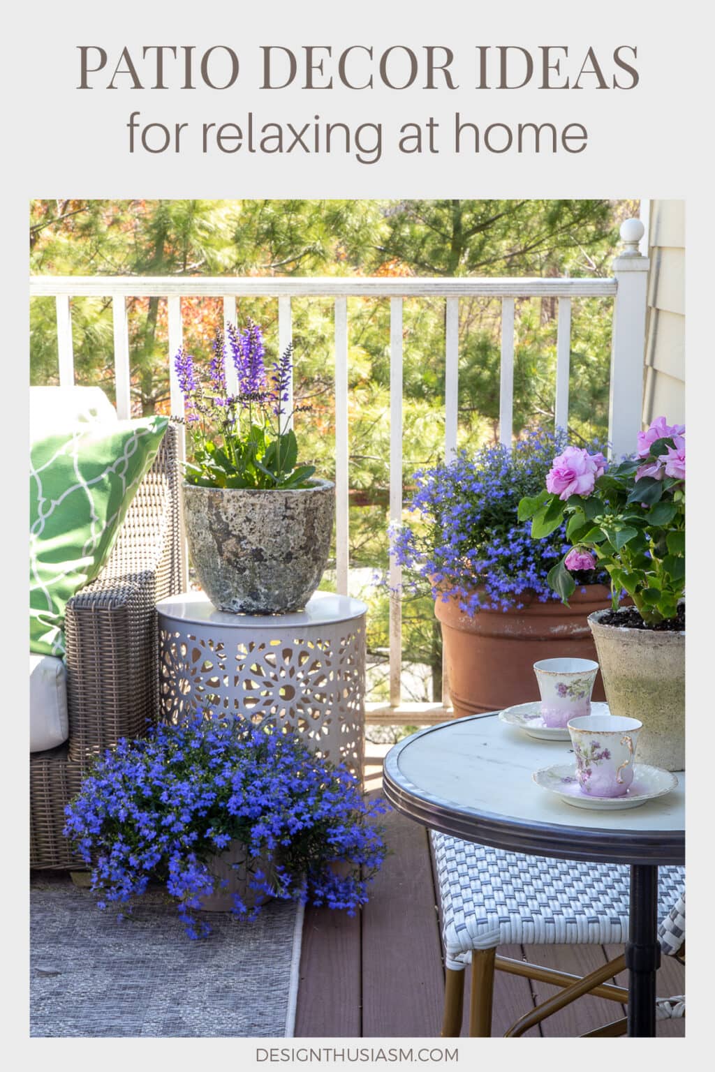 Outdoor Living: Cheerful Patio Ideas for Relaxing at Home