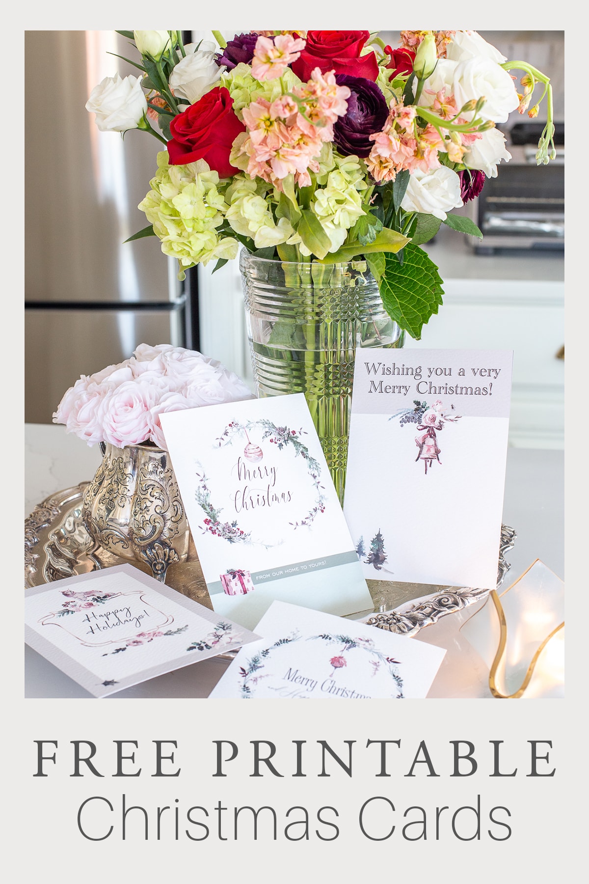 DIY Holiday Greetings: Free Printable Christmas Cards