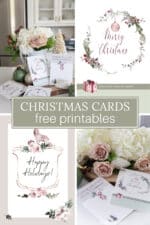 DIY Holiday Greetings: Free Printable Christmas Cards
