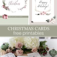 DIY Holiday Greetings: Free Printable Christmas Cards