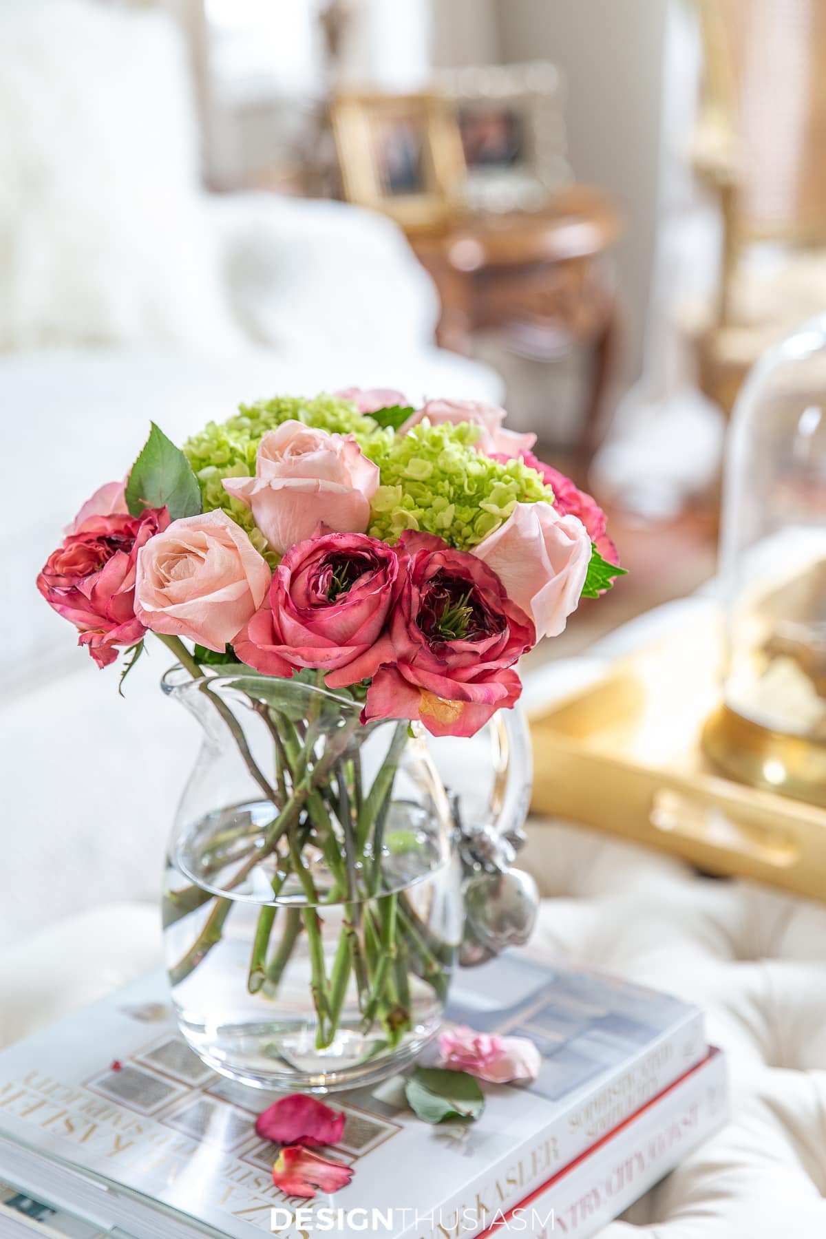 are you overdecorating the coffeee table