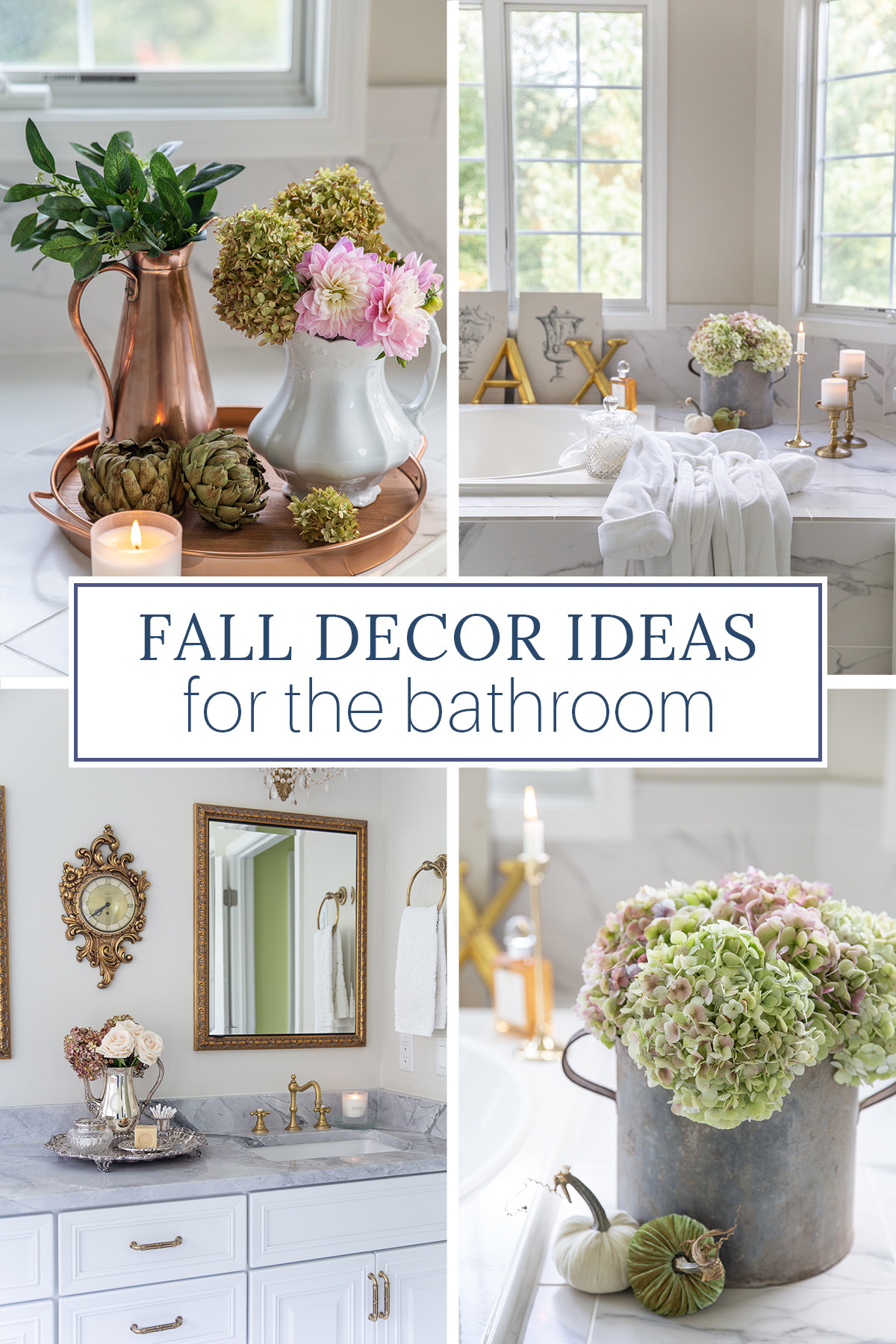 Fall Bathroom Decor: How to Add Autumn Decor to Your Bathroom
