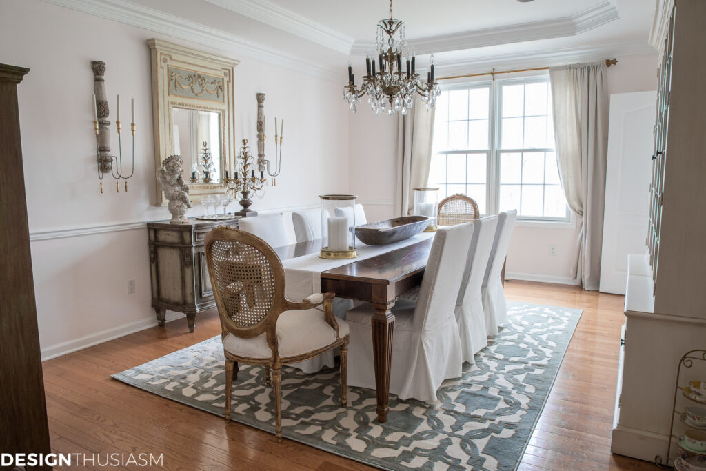 Dining Room Ideas: Refining Our French Style Dining Room Decor
