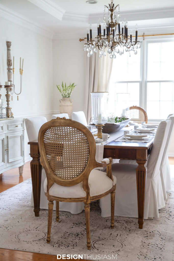 Dining Room Ideas: Refining Our French Style Dining Room Decor