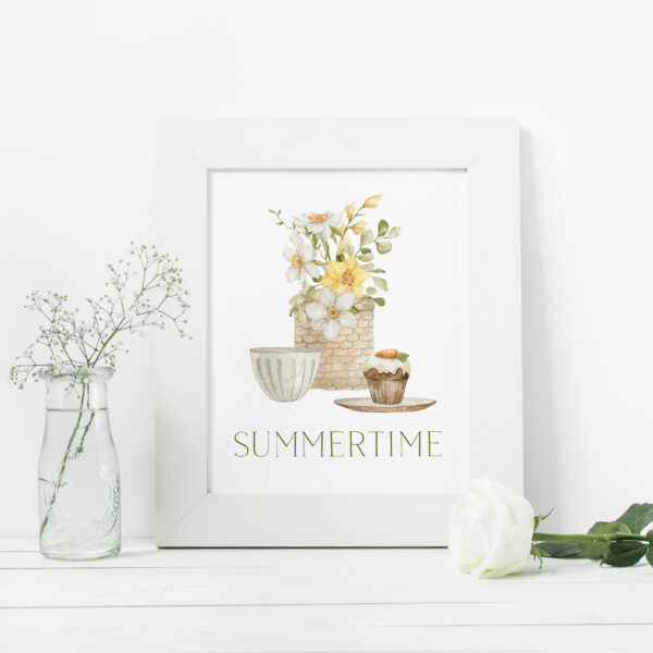 Summer Decorating Guide: 50 Top Summer Decor Ideas + Free Printable