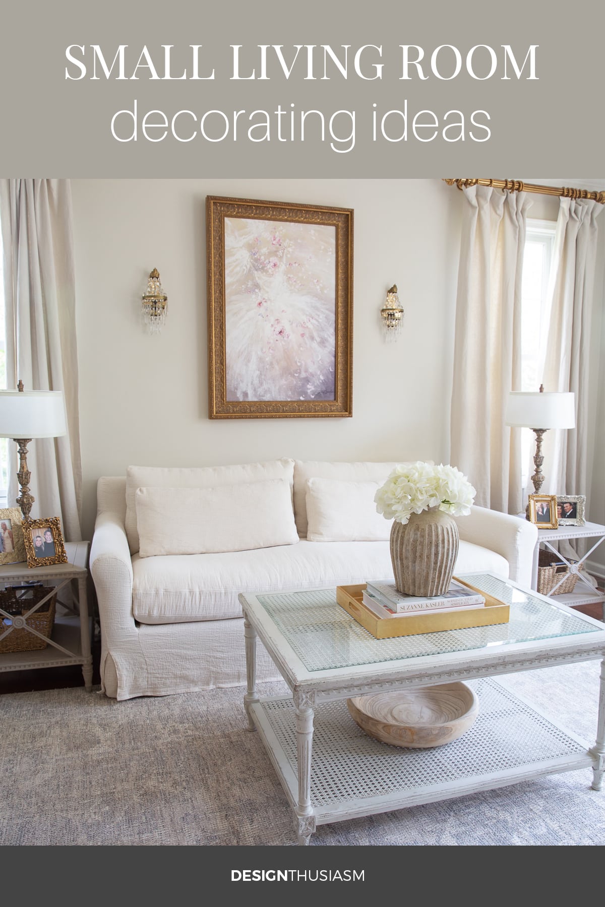 Small Living Room Ideas: Relaxed Elegance in a Chic Sitting Room