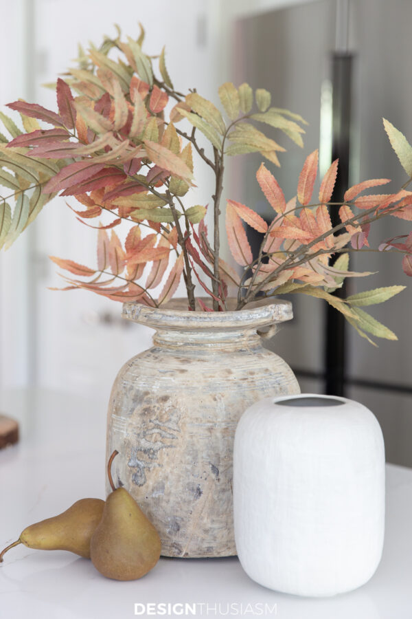 Fall Kitchen Decor: Mixing Modern Vintage with Old World Style