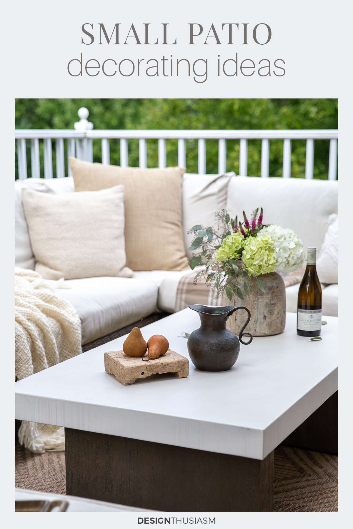 Small Patio Decor Ideas: Refining and Updating an Outdoor Room